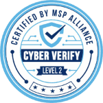 MSP Alliance Cyber Verify Level 2 accreditation