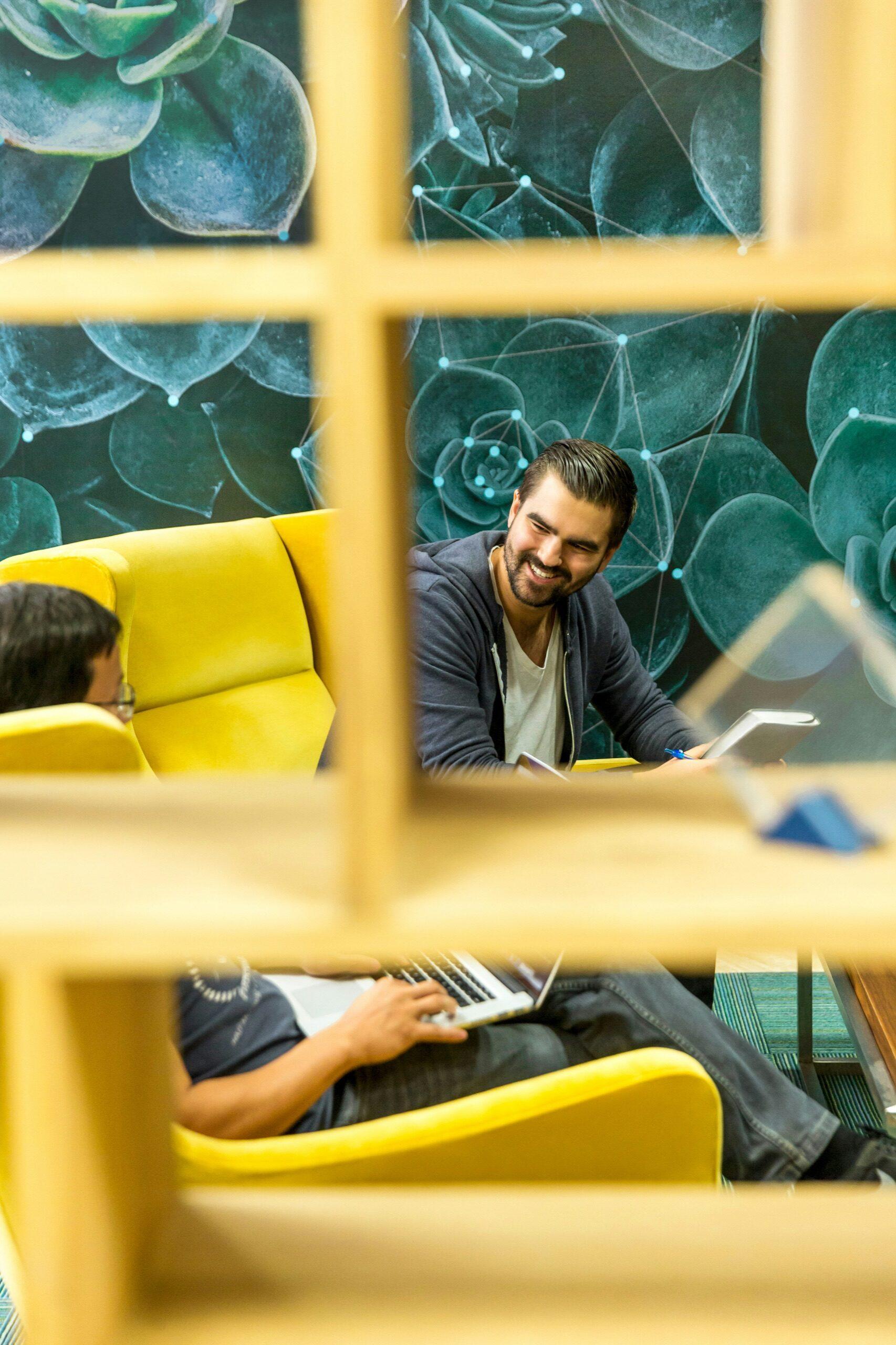 ITSco team in a working session at the office