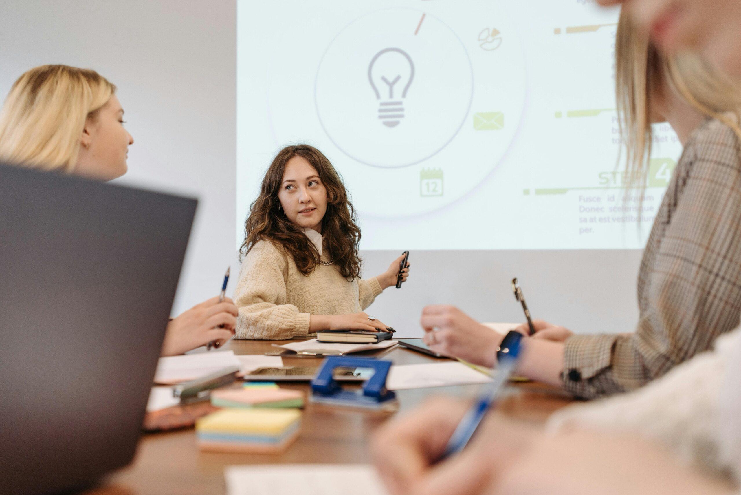 ITSco team collaborating with a client