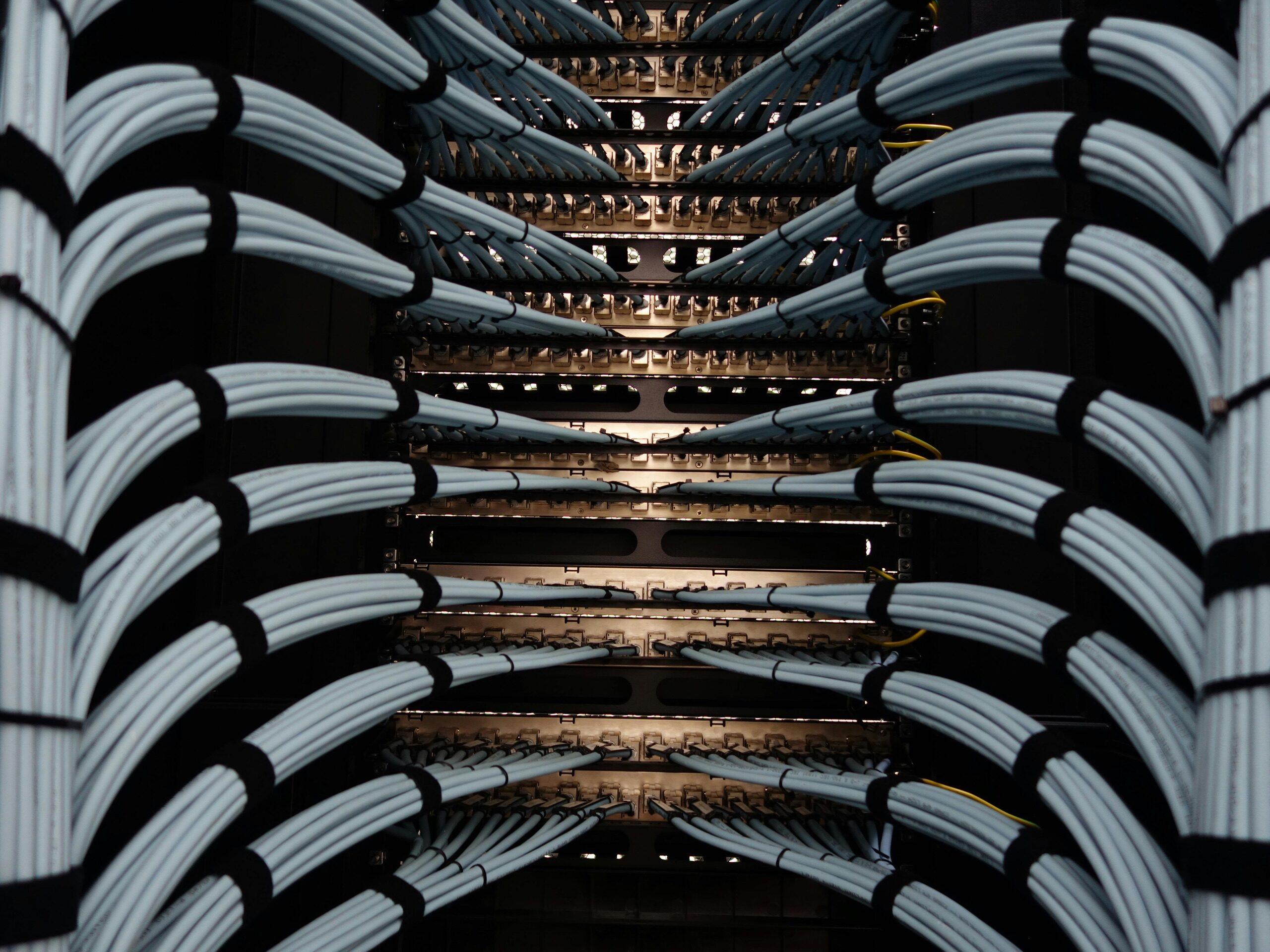Structured network cabling infrastructure