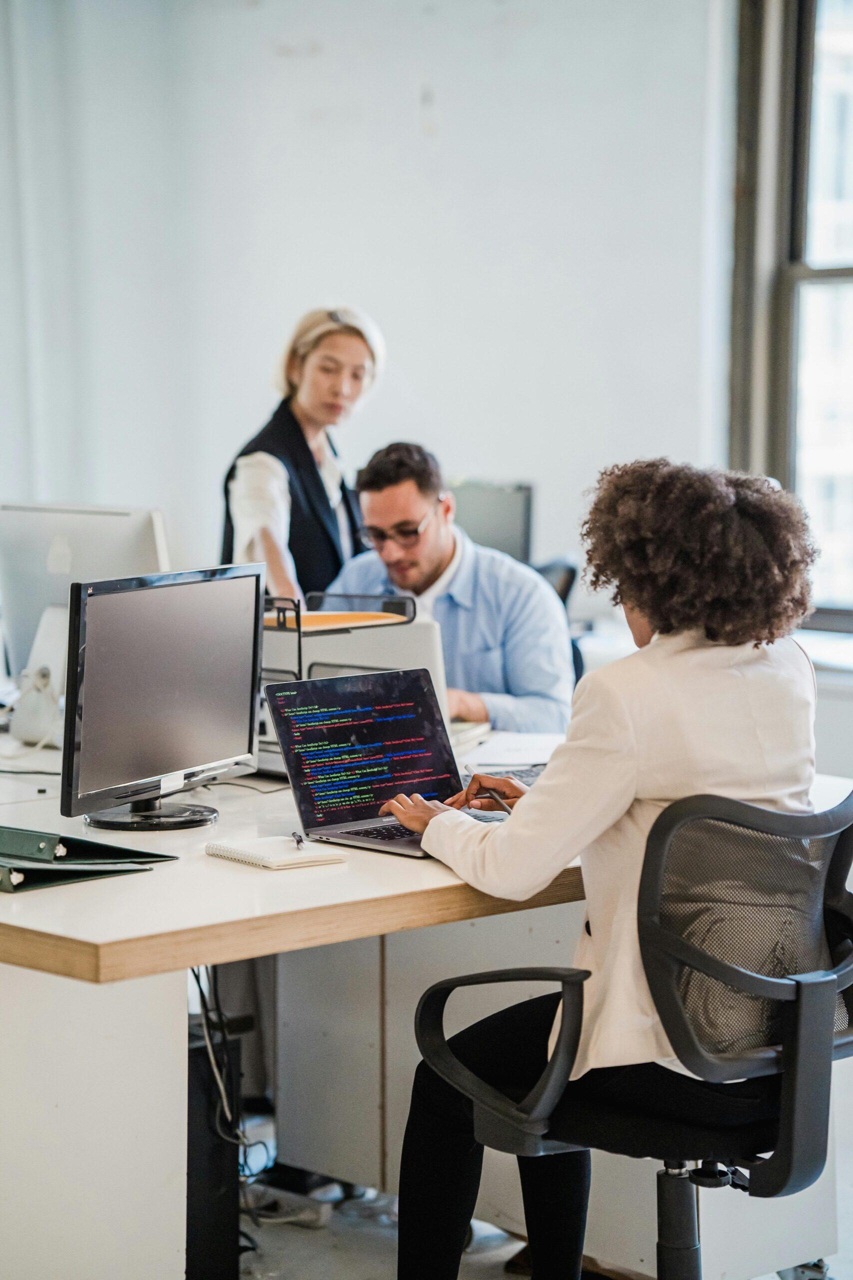 ITSco engineer working alongside an in-house IT team